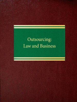 cover image of Outsourcing: Law & Business